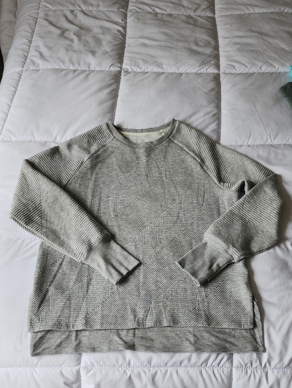 The Balance Collection Athletic Textured Sweatshirt
